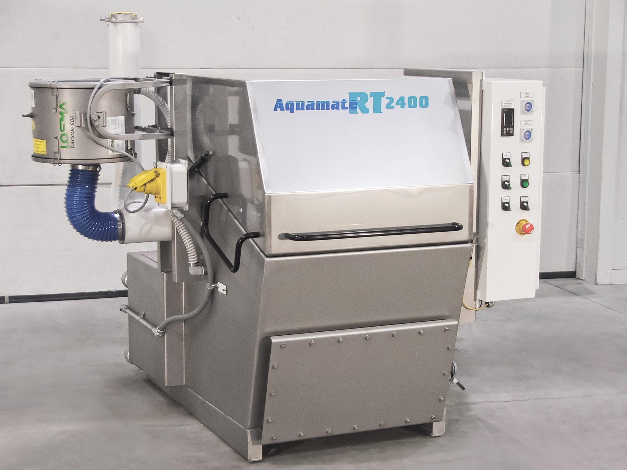 Batch washing control arms