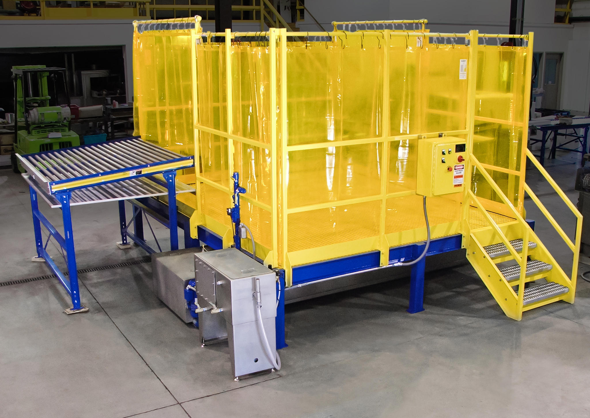 Pressure wash station