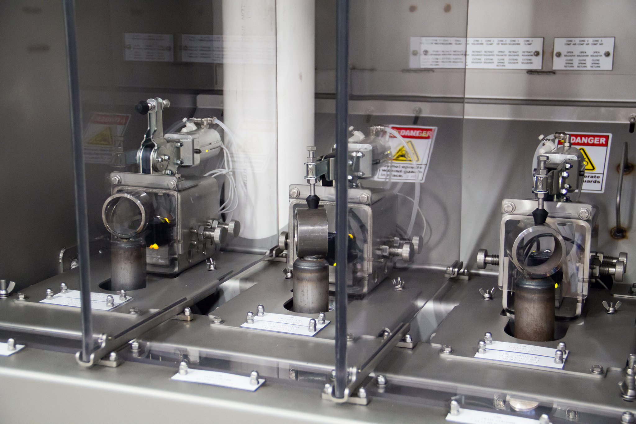 High-pressure tube washing for major automotive manufacturer