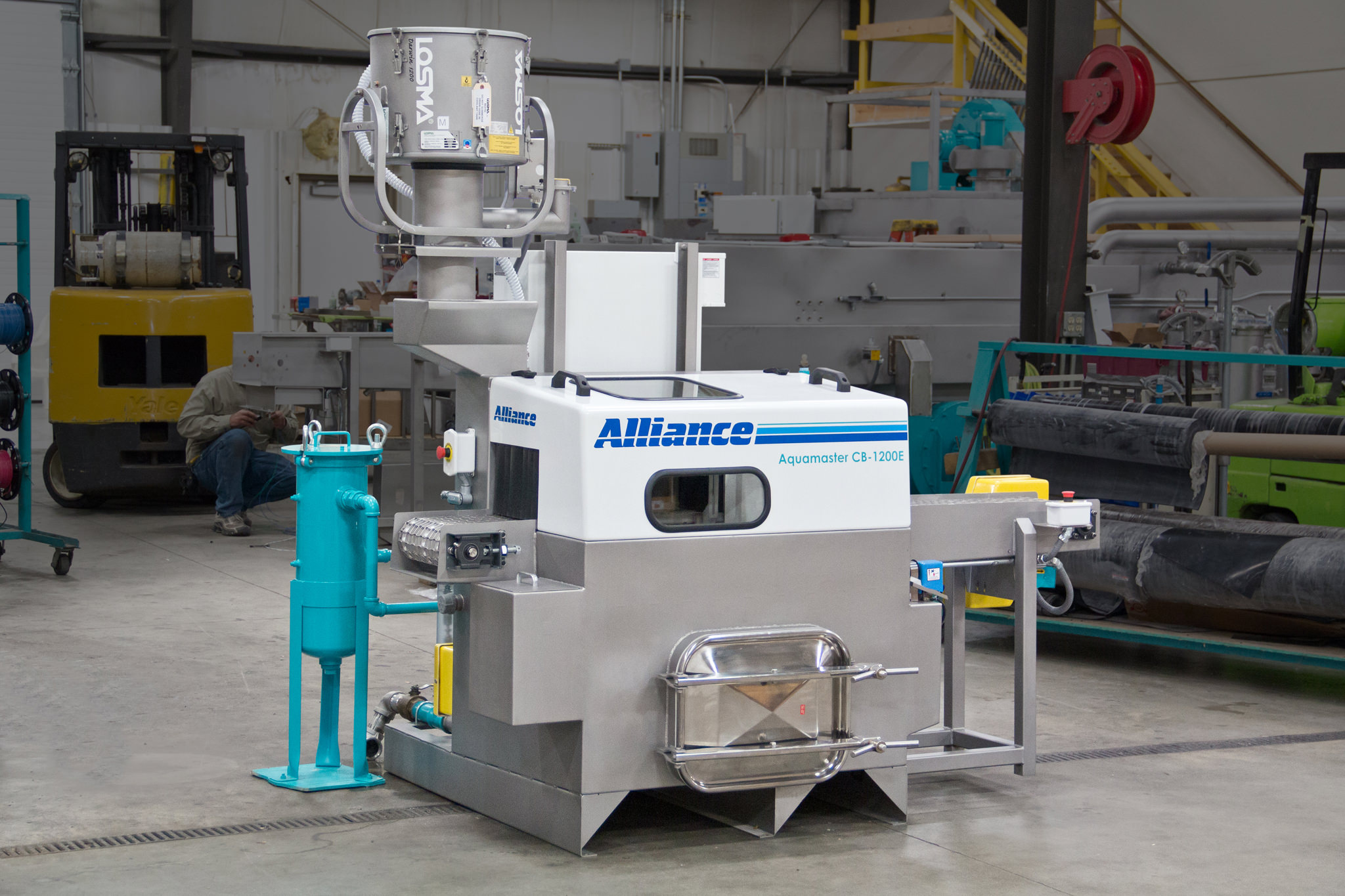 Manufacturing industrial parts washer for transmission filters