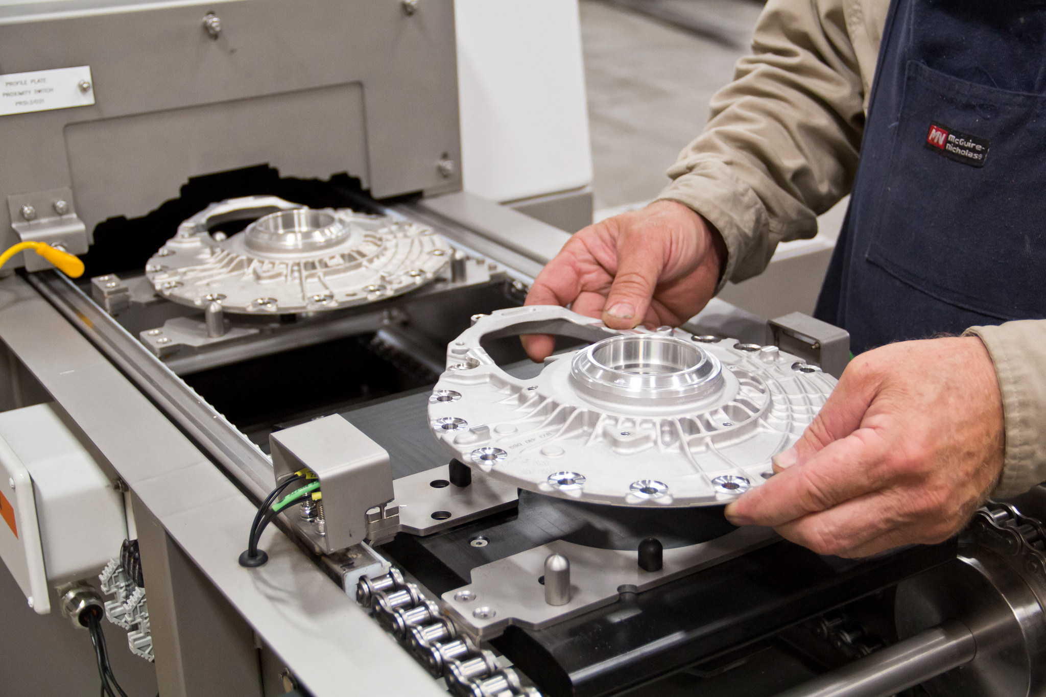 Indexing washer for transmission components