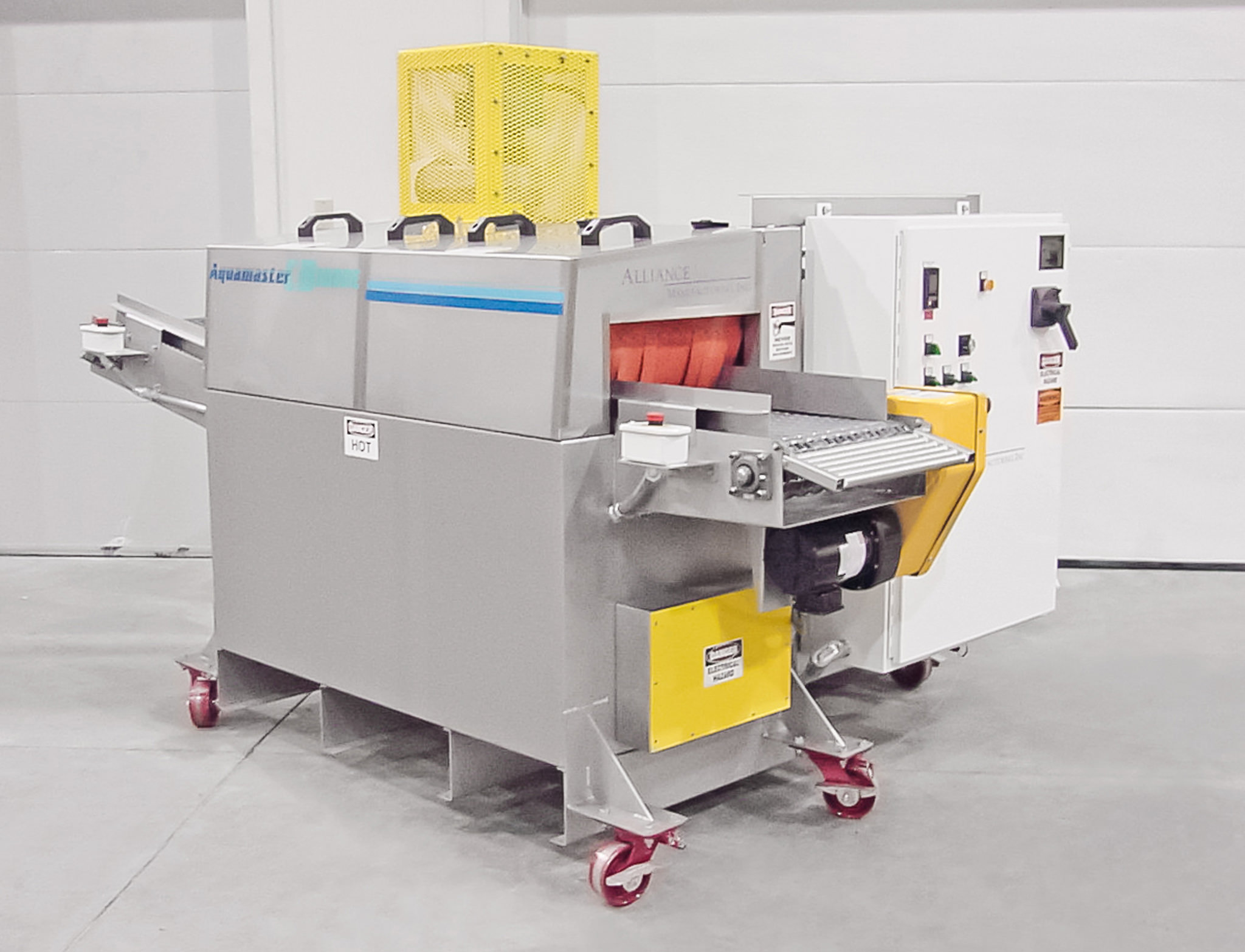Dryer unit for manufactured automotive components