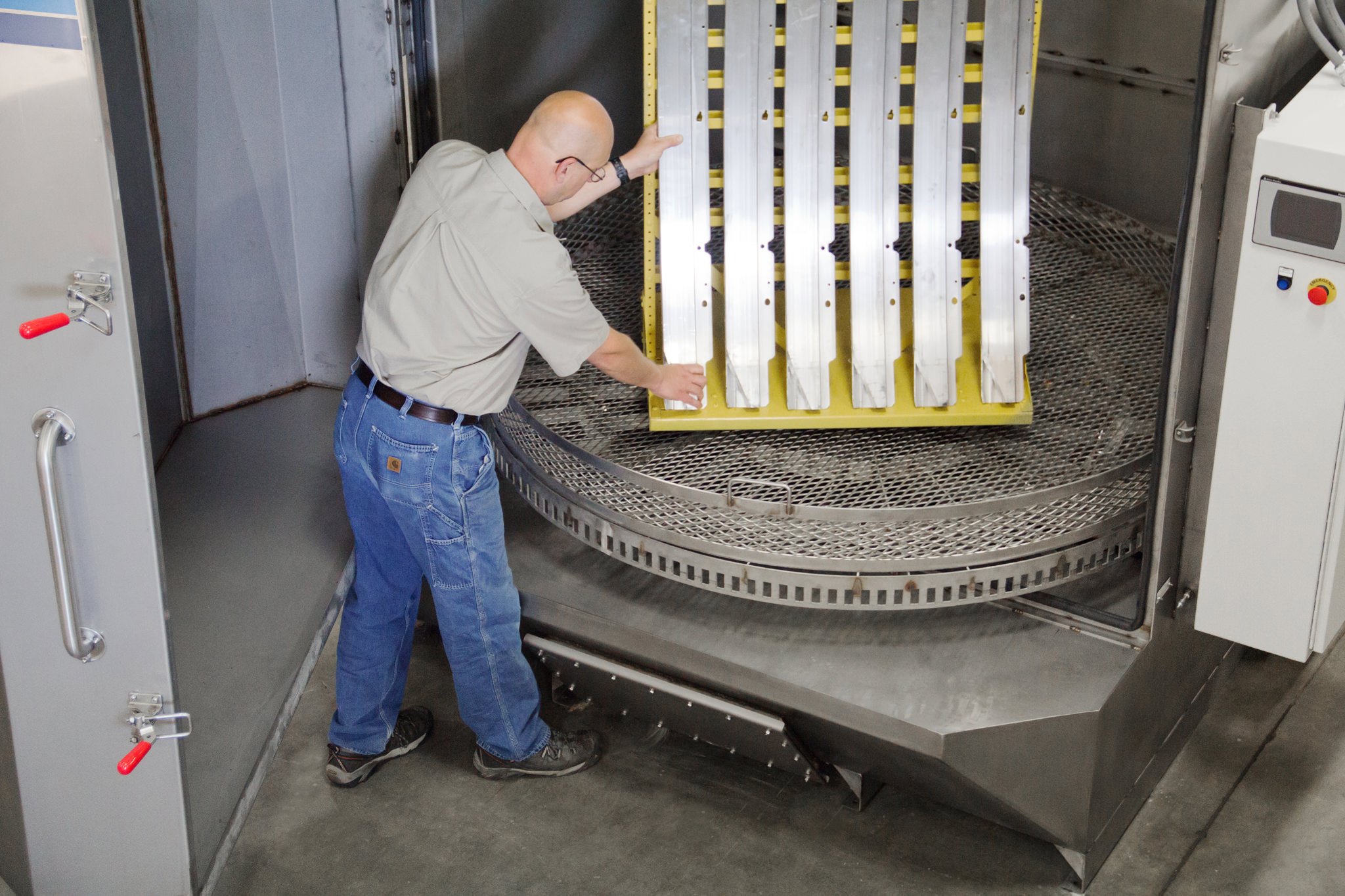 cleaning bumper beams