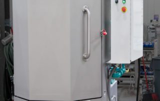 RF-3036 rotary table cabinet parts cleaning system