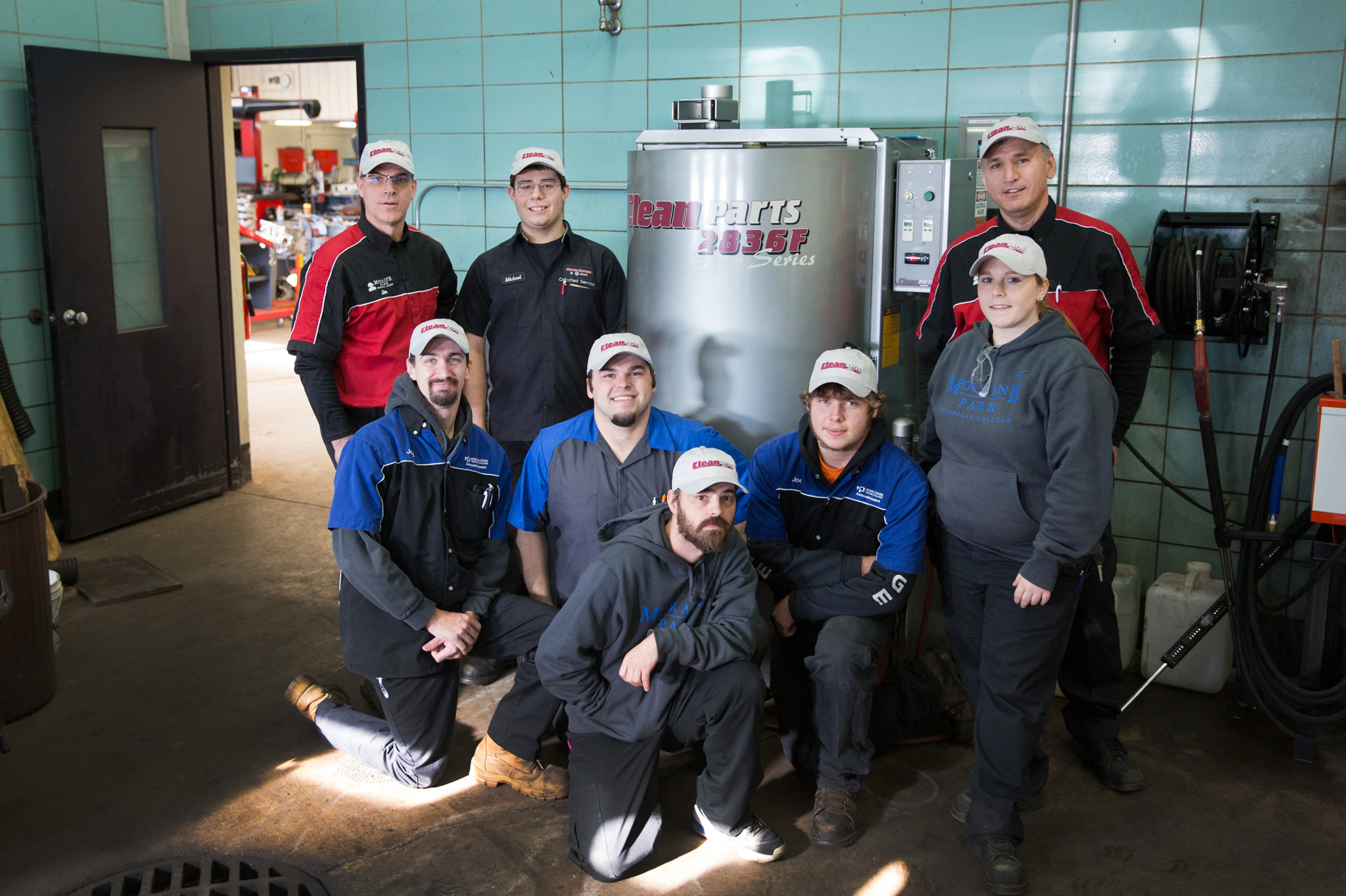 automotive department at Moraine Park Technical College