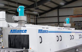 parts washer with exhaust fans