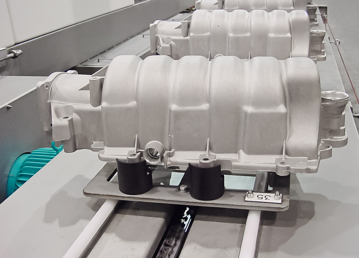 Cleaned Automotive Engine Parts Cleaned Automotive Engine Parts