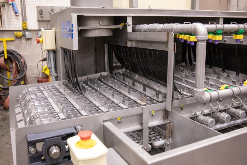 Inline Cleaning Machine System for Shock Tubes Alliance