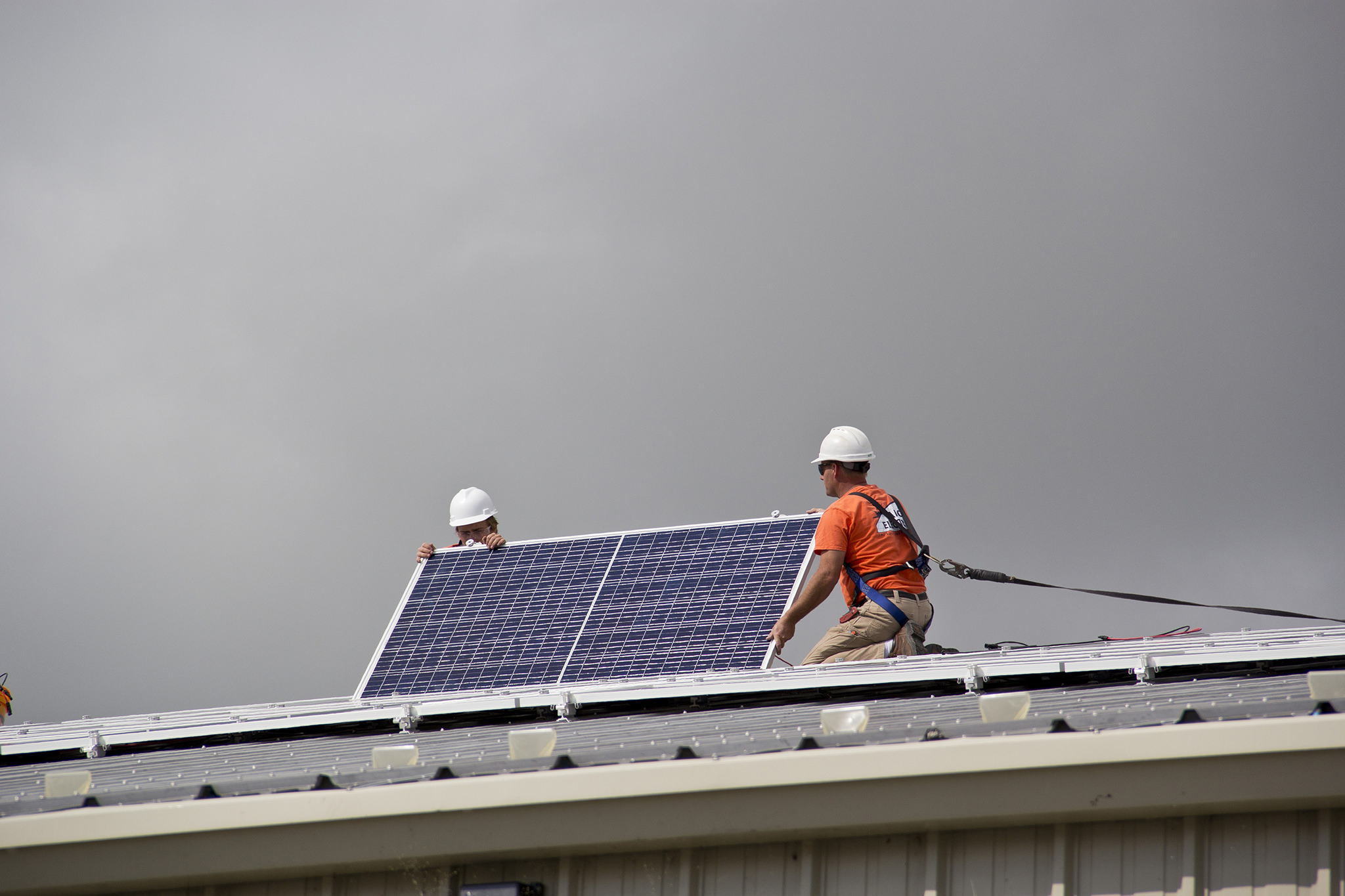 Alliance Production facility solar panels