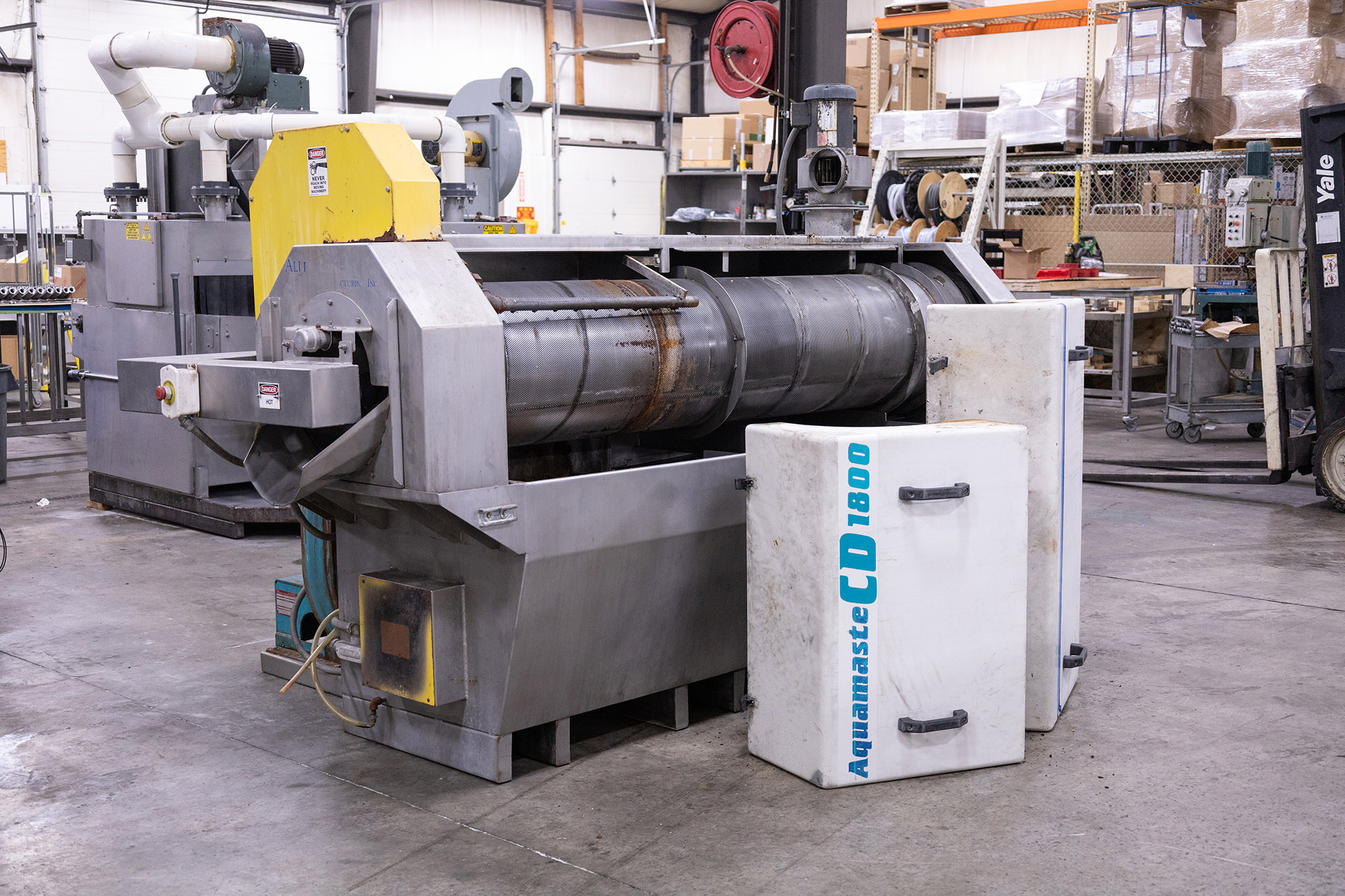 423-Used_0001-2048px Aquamaster CD-1800 (Machine #423) Conveyorized Rotary Drum