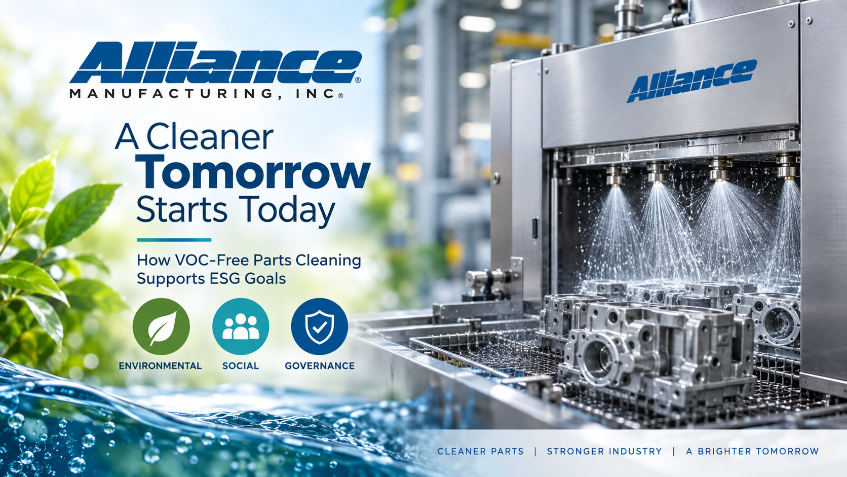 VOC-Free Parts Cleaning