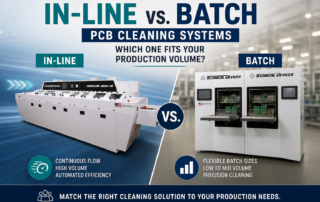 inline vs batch pcb cleaning