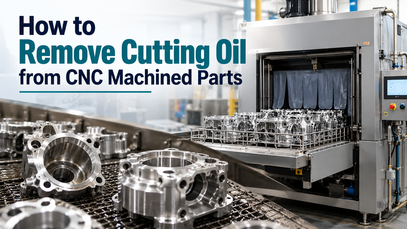 CNC Parts Cleaning Machine